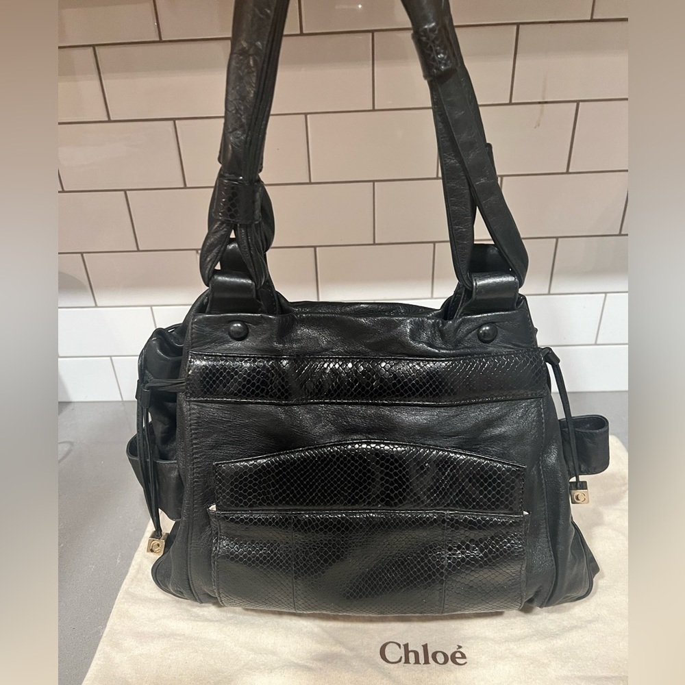 See By Chloé Large Leather Satchel